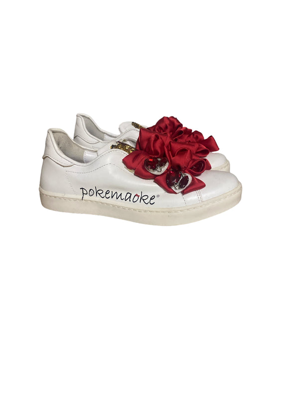 Sneakers Bambina fiocco